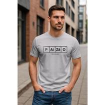 Camiseta Paizão Dia dos Pais Masculina Presente Criativo Algodão Estampada