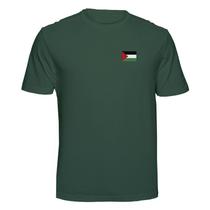 Camiseta Palestina Cor:Verde MusgoTamanho:P