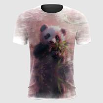 Camiseta Panda Comendo Planta