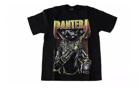 Camiseta Pantera Blusa Adulto Banda De Rock Bo418 BM Camiseta Pantera Blusa Adulto Banda De Rock Bo418 BM