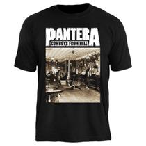 Camiseta Pantera Cowboys From Hell Original Stamp Licenciada TS1599