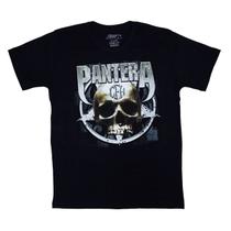 Camiseta Pantera - Metal Skull