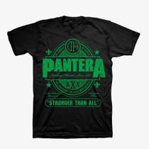 Camiseta Pantera - Stronger Than All St Patrick's Day - Preta