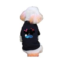 Camiseta Para Animais De Estimação Com Estampa De Mickey E Minnie, Respirável, Macia, De Manga Curta