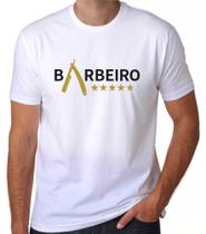 Camiseta Para Barbeiro Profissional 5 Estrelas