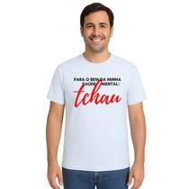 Camiseta Para Bem da Saúde Mental Tchau Personalizada Camiseta Para Bem da Saúde Mental Tchau Personalizada