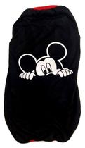 Camiseta Para Cachorro Mickey Mouse Preta - Tamanho Gg