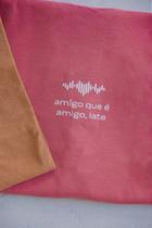 Camiseta para humano - Amigo que é amigo, late