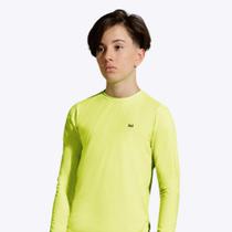 Camiseta Para Nadar Lycra Proteção UV 50+ Neon Teen Masculina Banana Danger 52004