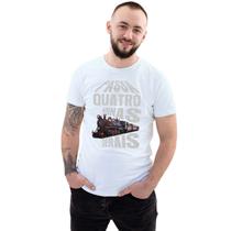 Camiseta Passa Quatro MG Trem Camisa Personalizada Blusa Adulto Algodão com Poliéster