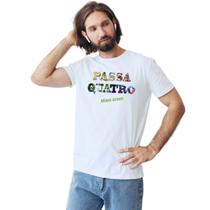 Camiseta Passa Quatro P4 Minas Gerais Camisa Personalizada Blusa Adulto Algodão com Poliéster Camiseta Passa Quatro P4 Minas Gerais Camisa Personalizada Blusa Adulto Algodão com Poliéster