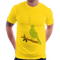 Camiseta Passarinho Cantando - Foca na Moda
