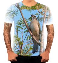 Camiseta Pássaros Aves Trinca Ferro 1