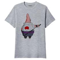 Camiseta Patrick Bob Esponja Sasuke Naruto Geek Nerd Séries