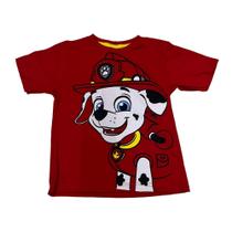 Camiseta Patrulha Canina Marshall Blusa Infantil Maj811