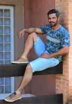 Camiseta Pau a Pique estampada Verde