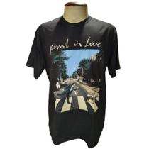 CAMISETA PAUL McCARTNEY IS LIVE ABBEY ROAD - A MUSICAL