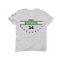 Camiseta Paul Pierce Basquete Boston Bill Russell Camisa