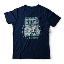 Camiseta Paused My Game Studio Geek