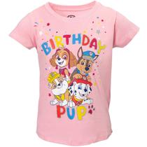 Camiseta Paw Patrol Skye Rubble Marshall para meninas 2T