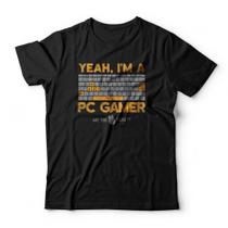 Camiseta PC Gamer Studio Geek Casual Camiseta PC Gamer Studio Geek Casual