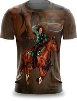 Camiseta Peão Cavalo Rodeio Agro Roça Horse