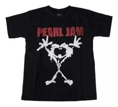 Camiseta Pearl Jam Alive LogoBlusa Adulto Banda De Rock Epi065 BM Camiseta Pearl Jam Alive LogoBlusa Adulto Banda De Rock Epi065 BM