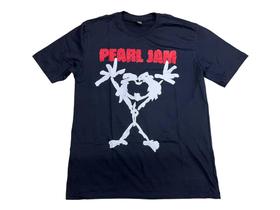 Camiseta Pearl Jam Logo Alive Blusa Adulto Unissex Banda de Rock Grunge Hcd594 BM