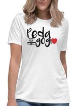 Camiseta pedagogia universitária profissão faculdade