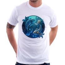 Camiseta Peixes Sígno - Foca na Moda