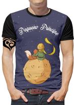 Camiseta Pequeno Principe Masculina Estrelas Blusa