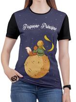 Camiseta Pequeno Principe PLUS SIZE Estrelas Feminina Blusa
