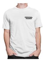 Camiseta Personal Trainer Camisa Professor Frente E Costas