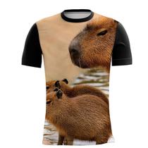 Camiseta Personalizada Animal Brasileiro Capivara Fofa 2