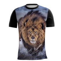 Camiseta Personalizada Animal Leão Rei da Selva Savana 1