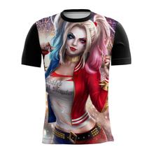 Camiseta Personalizada Arlequina Vilã Psicodélica Joker 25