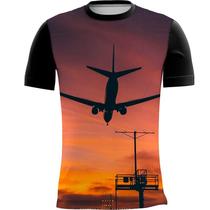 Camiseta Personalizada Avião Asas da Liberdade 4