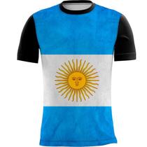 Camiseta Personalizada Bandeira Argentina Orgulho 1