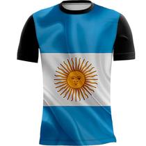 Camiseta Personalizada Bandeira Argentina Pátria 2