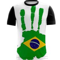 Camiseta Personalizada Bandeira Brasil Pátria 10