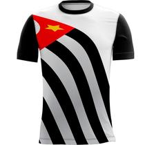 Camiseta Personalizada Bandeira São Paulo Força 7