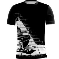 Camiseta Personalizada Barbershop Corte de Luxo 9