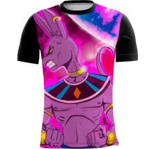 Camiseta Personalizada Beerus Dragon Ball Poder 1