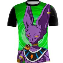Camiseta Personalizada Beerus Dragon Ball Poder 14