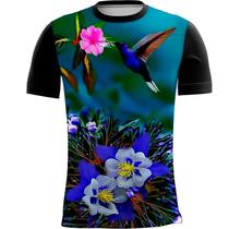 Camiseta Personalizada Beija-Flor Tropical 02