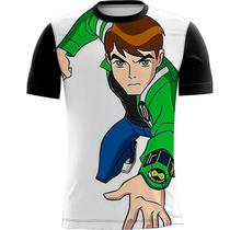 Camiseta Personalizada Ben 10 Animação Aventura 01
