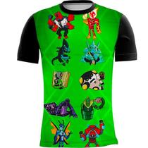 Camiseta Personalizada Ben 10 Animação Aventura 03
