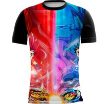Camiseta Personalizada Beyblaide Anime Batalha 04