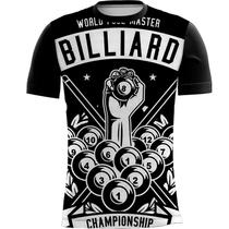 Camiseta Personalizada Bilhar Esporte Estratégia 07