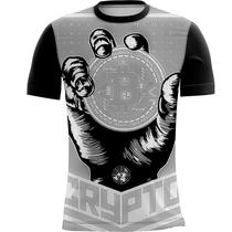 Camiseta Personalizada Bitcoin Tecnologia Cripto 08